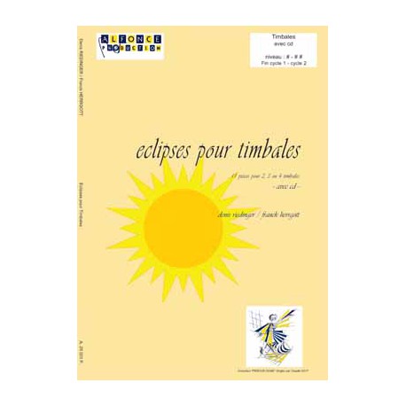 Eclipses pour timbales (avec CD)