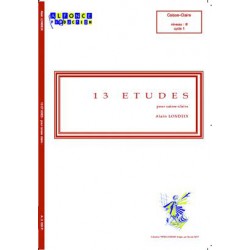 13 etudes pour caisse-claire