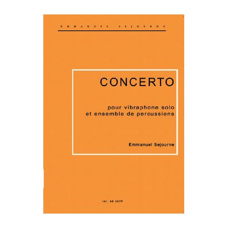 Concerto (vibra solo et 5 percus)