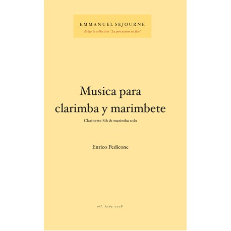 Musica para clarimba y marimbete