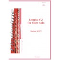 Sonata n2 for flute solo