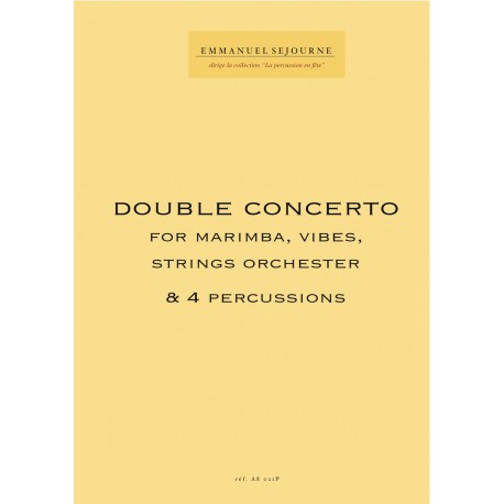 DOUBLE CONCERTO (Version string orchestra)