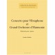 Concerto pour vibraphone et grand orchestre d'harmonie (reduc 2 pianos)