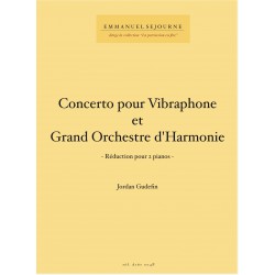 Concerto pour vibraphone et grand orchestre d'harmonie (reduc 2 pianos)