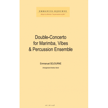 Double Concerto for marimba, vibes and percussion ensemble