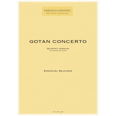 GOTAN CONCERTO (quartet version)