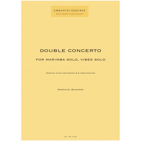 DOUBLE CONCERTO version Wind Orchestra