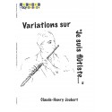 Variations sur "Je suis flutiste"