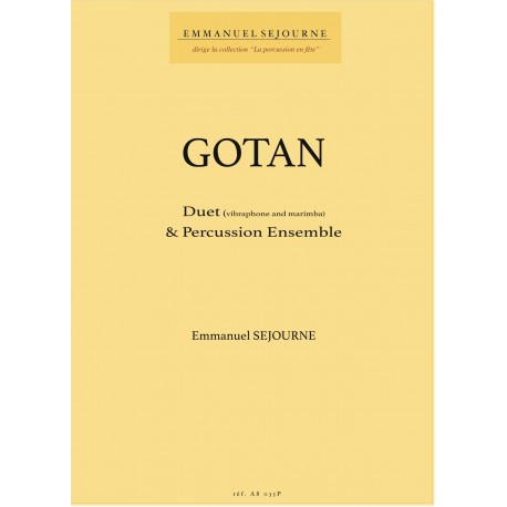 GOTAN CONCERTO pour duo et ensemble de percussion