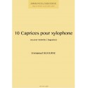 10 caprices pour xylophone (ou marimba 2 baguettes)