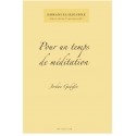 Pour un temps de meditation