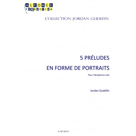 5 Preludes en forme de portraits